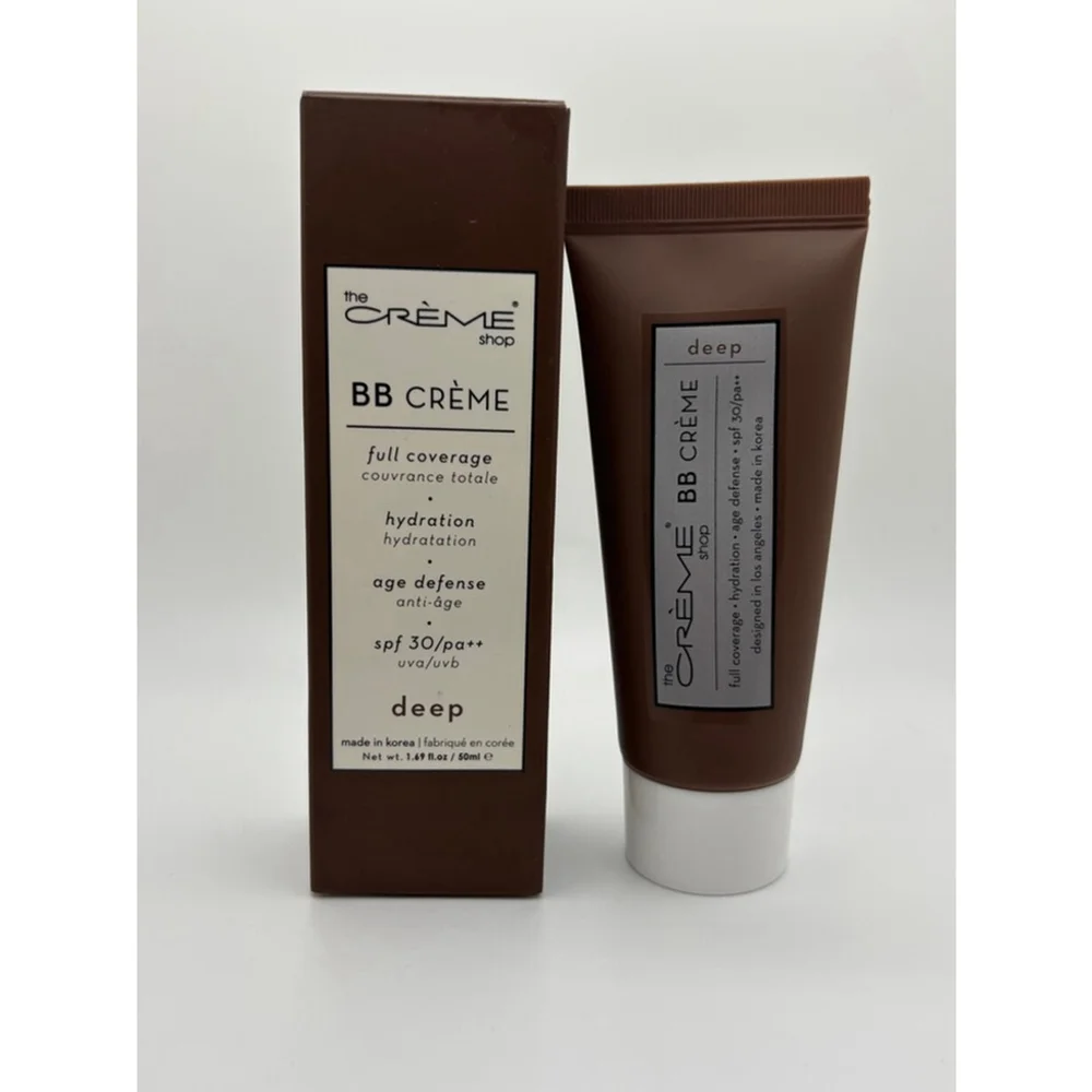 ✨5/$25✨The Creme Shop BB Creme Foundation- Deep